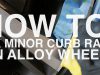 How To Fix Minor Curb Rash Scratches On Alloy Wheel (Diamond Turned)