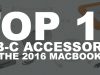 Top 10 USB-C Accessories For The 2016 MacBook Pro